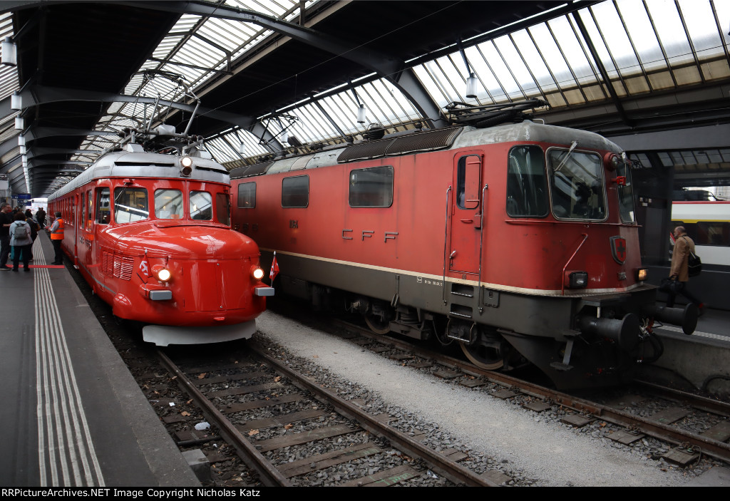 SBB RAe 4/8 1021 & SBB 11164